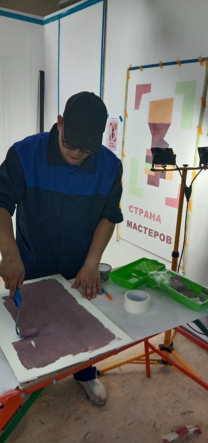 Старт демоэкзамена по компетенции «Малярные и декоративные работы»