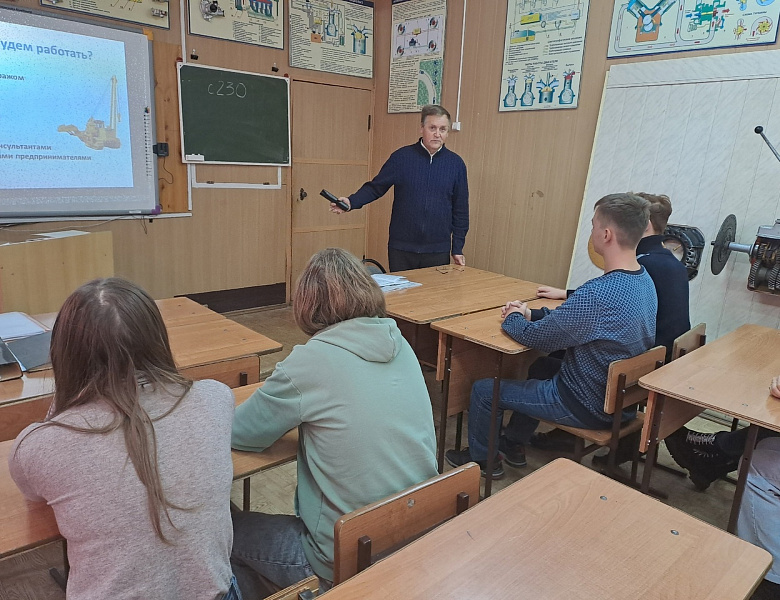 Профориентационная встреча с учащимися 9 классов Порецкой СОШ