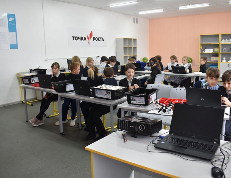 Открытие работы технопарка в с. Ахматово