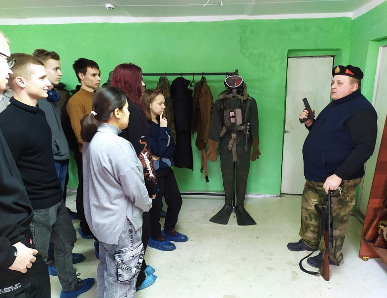Экспозиция, посвященная Морской пехоте