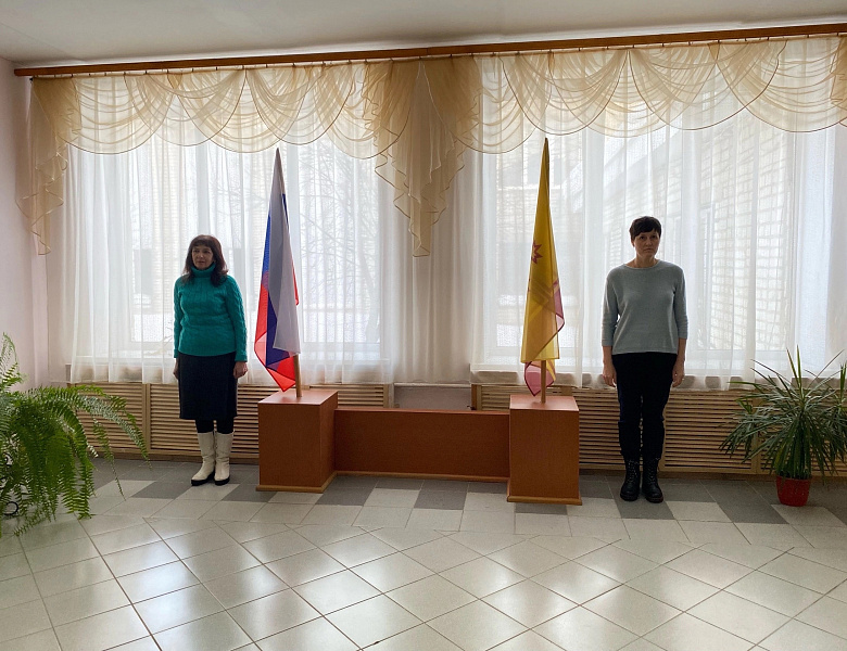 Вынос флагов 26 февраля