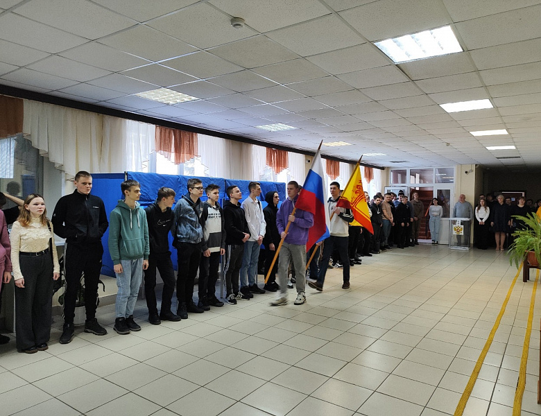 Вынос флагов 11 марта
