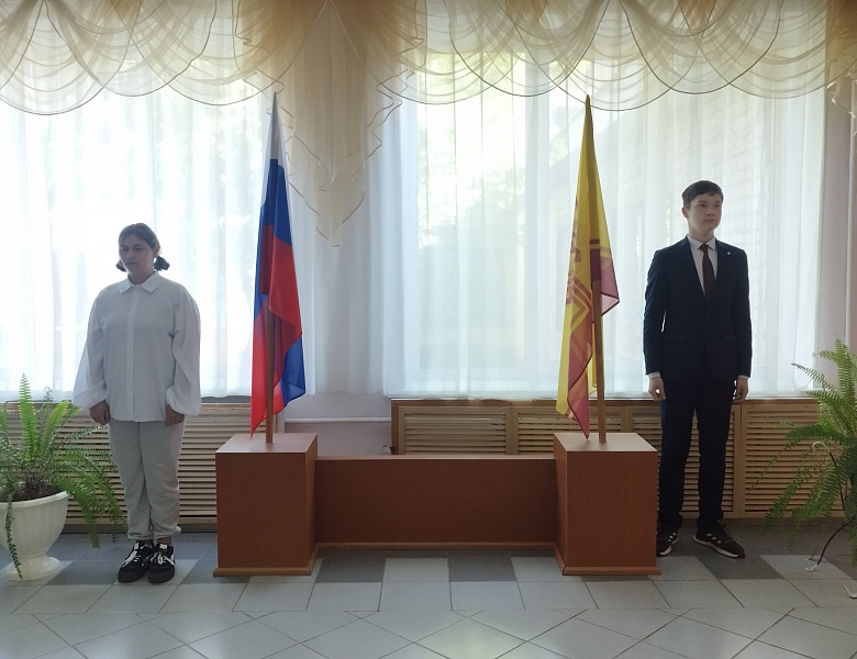 Вынос флагов 18 мая