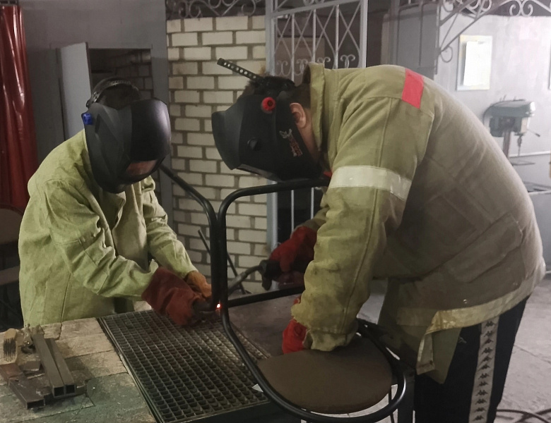 Стартовал практический этап подготовки слушателей  по профессии "Сварщик частично механизированной сварки (наплавки)".