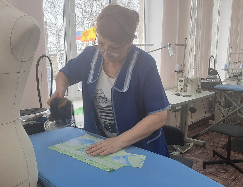 Подвели итоги обучения по профессии швея