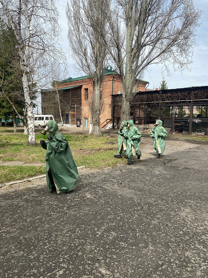 Учебные сборы и занятия в Военно-патриотическом клубе колледжа