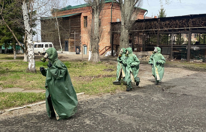 Учебные сборы и занятия в Военно-патриотическом клубе колледжа