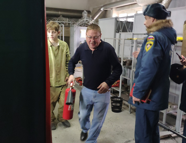 Учебная эвакуация 