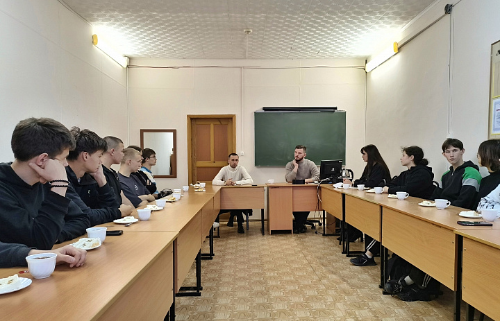 Встреча с советником главы Алатырского муниципального округа по работе с молодёжью 
