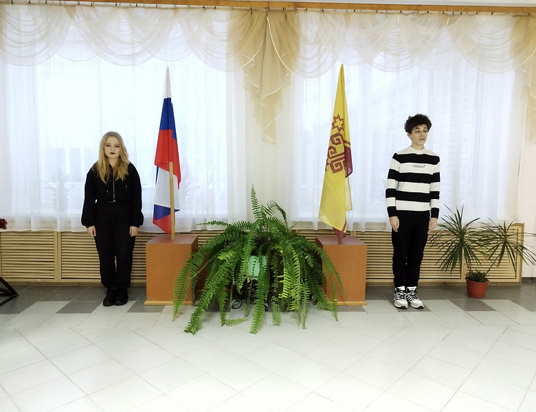 Вынос флагов 16 декабря