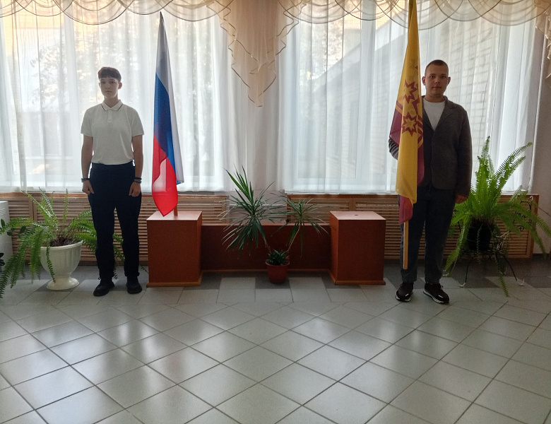 Вынос флагов 22 сентября
