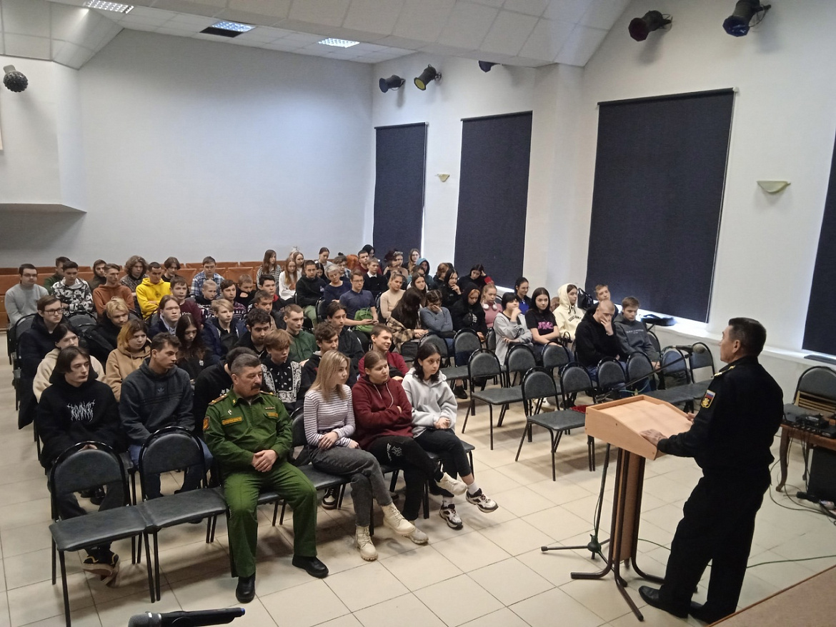 Профориентационная встреча со студентами колледжа