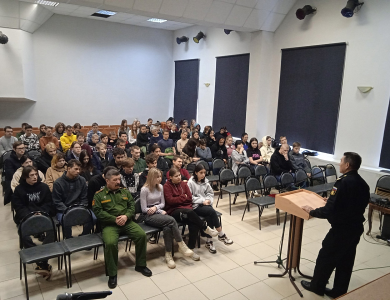 Профориентационная встреча со студентами колледжа