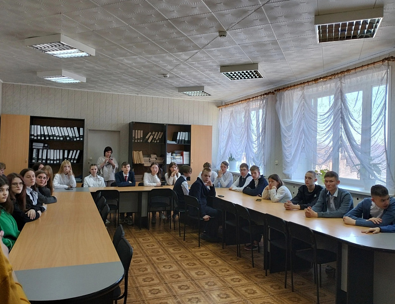 Профориентационная встреча с учащимися 8 и 9 классов