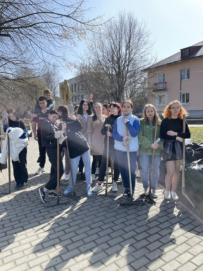 Субботник продолжается
