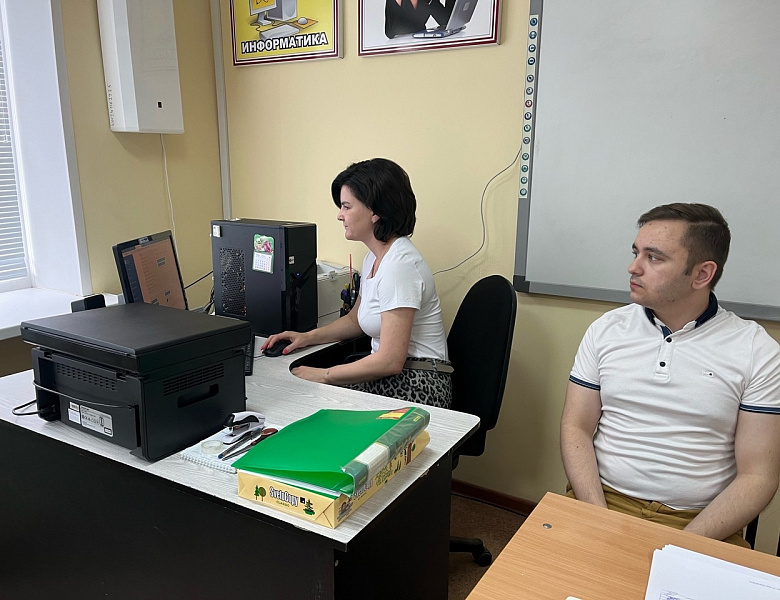 Завершился демонстрационный экзамен для студентов группы 412