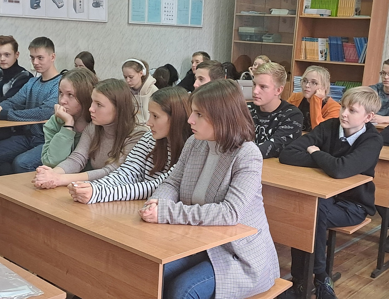 Профориентационная встреча с учащимися 9 классов Порецкой СОШ