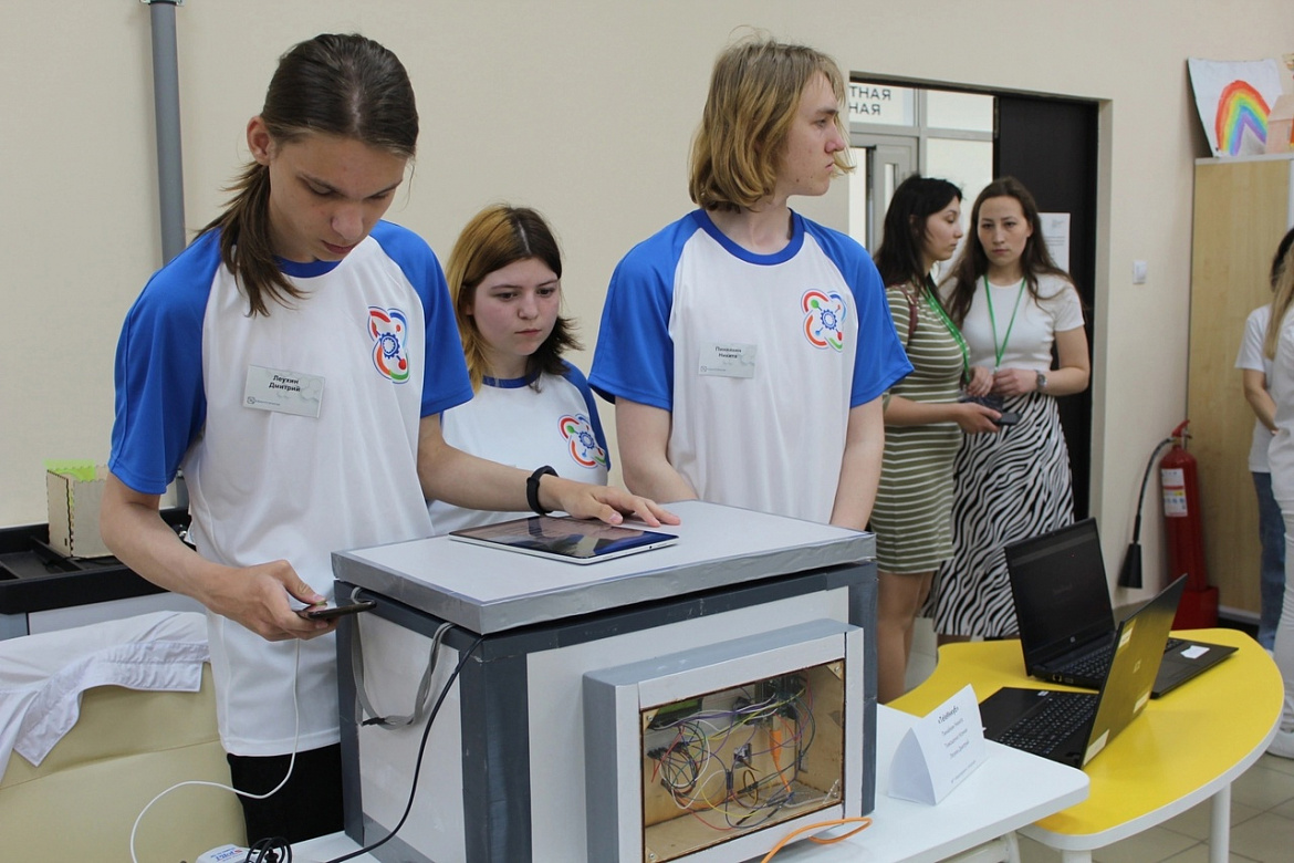 Участие во Всероссийской ярмарке технологических проектов «Expo-TECH Junior»