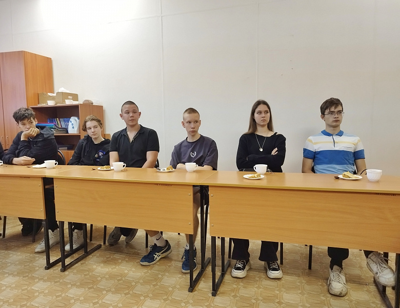 Встреча с советником главы Алатырского муниципального округа по работе с молодёжью 