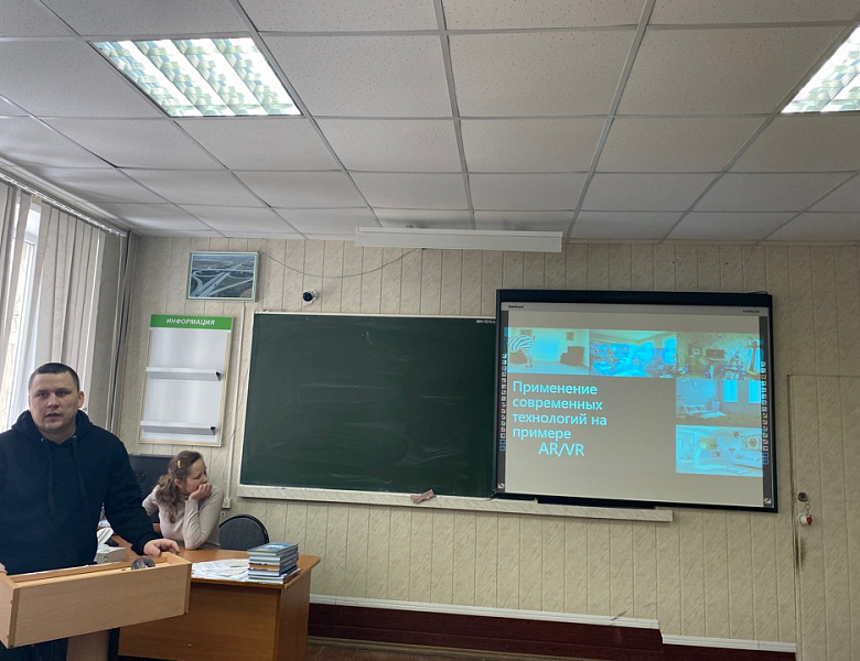 Занятие Школы профессионального мастерства в колледже