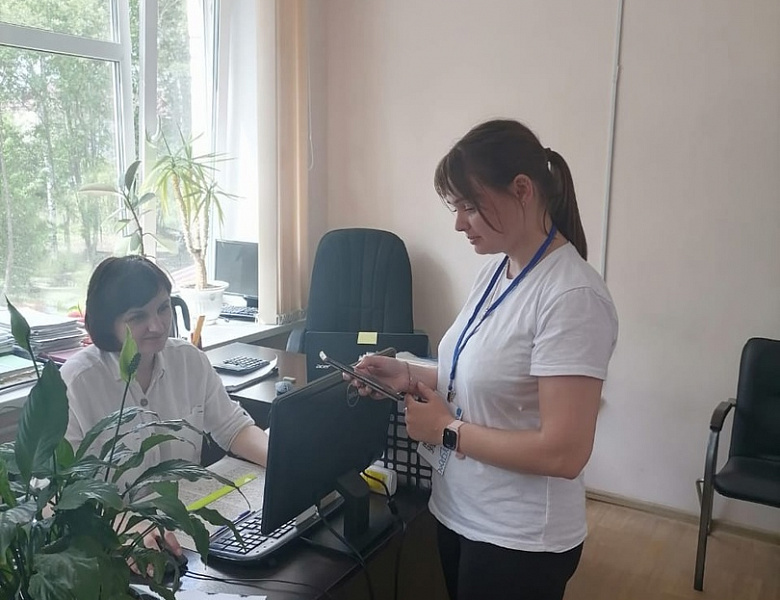 Результат работы волонтёров