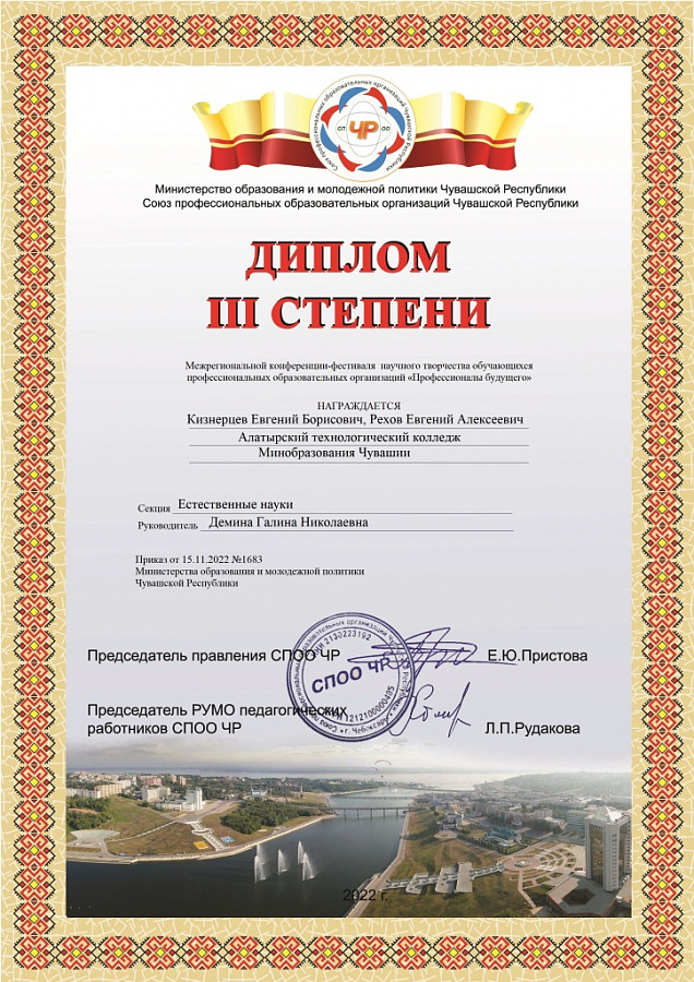 Профессионалы будущего