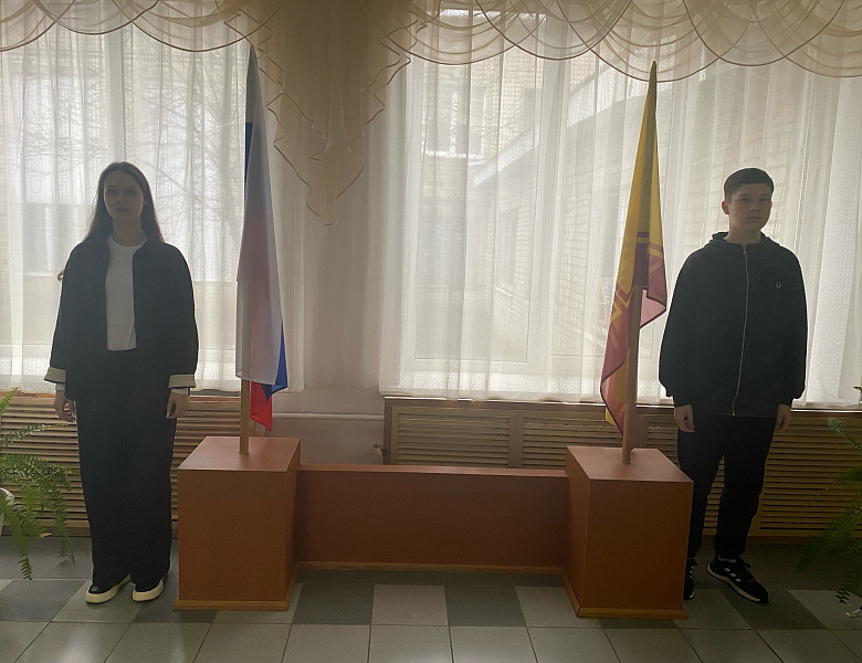Вынос флагов 20 апреля