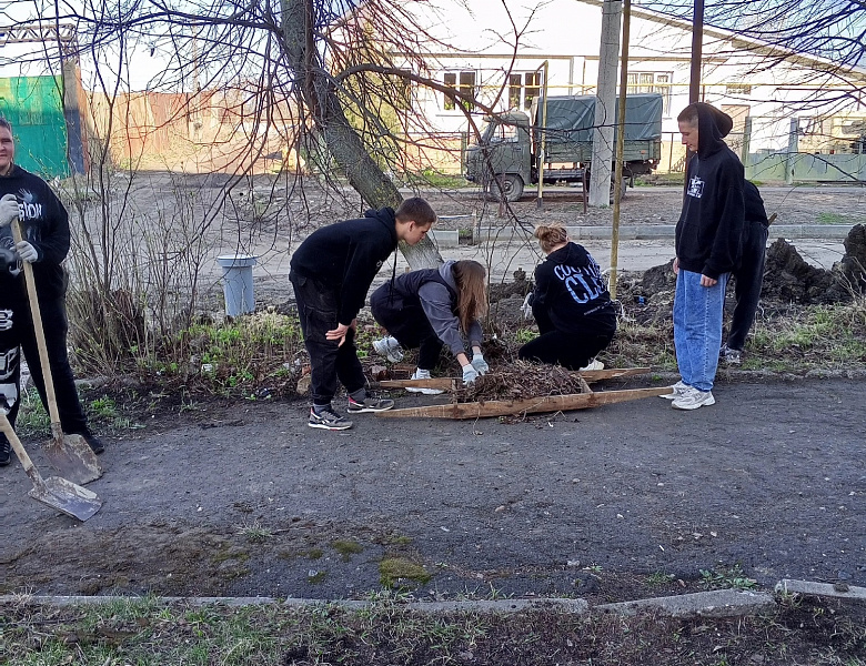 Субботник в общежитии