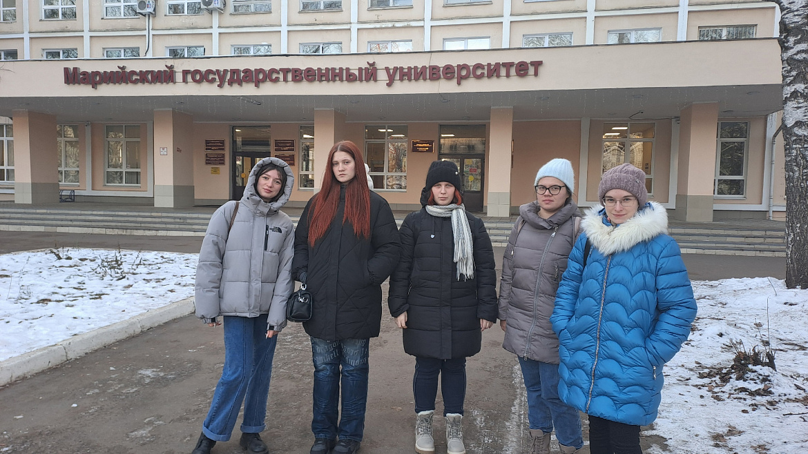 Выпускники Алатырского технологического колледжа на встрече с Аграрно-технологическим институтом Марийского государственного университета! 