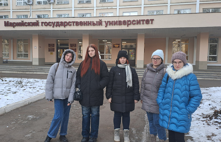 Выпускники Алатырского технологического колледжа на встрече с Аграрно-технологическим институтом Марийского государственного университета! 