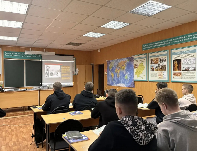 Урок Памяти в Алатырском технологическом колледже Минобразования Чувашии
