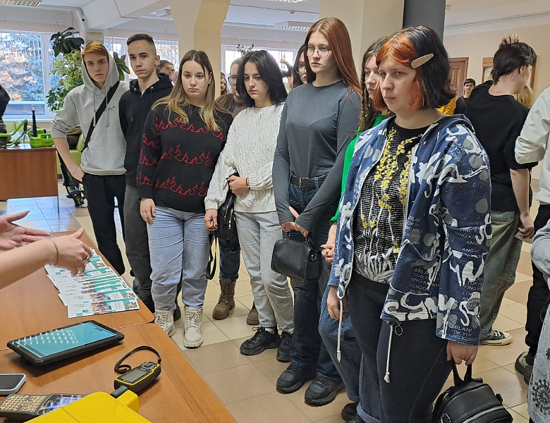 Студенты Алатырского технологического колледжа на Дне открытых дверей в Волгатехе!