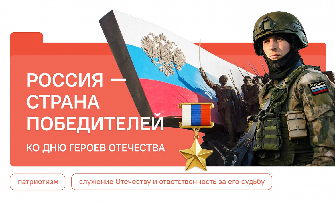 Разговоры о важном. Россия - страна победителей. Ко Дню Героев Отечества