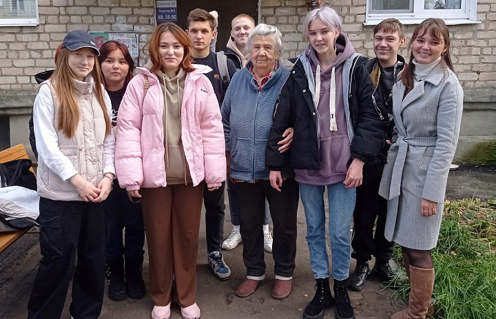 Акция волонтерского отряда «Чистые сердца»