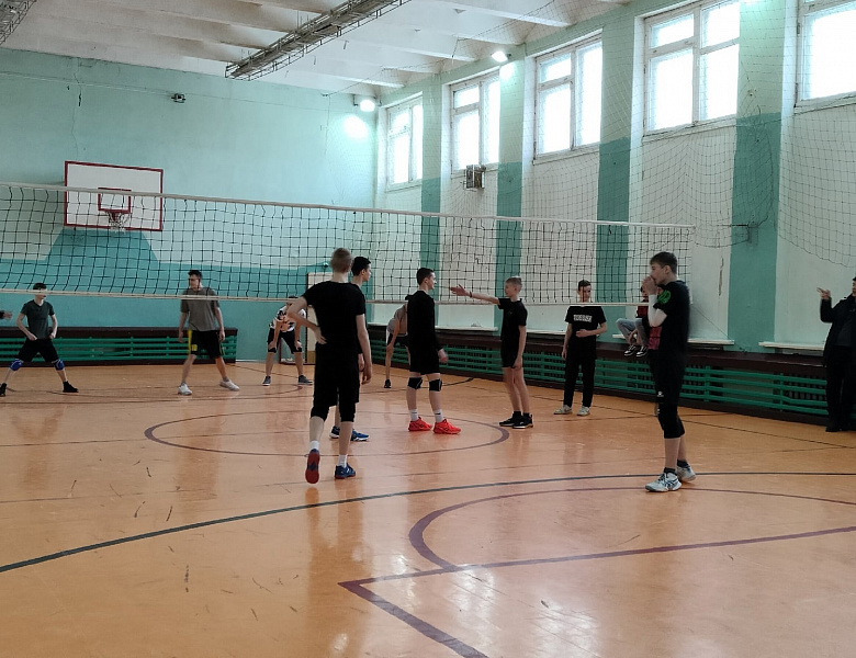 Дружеская встреча по волейболу