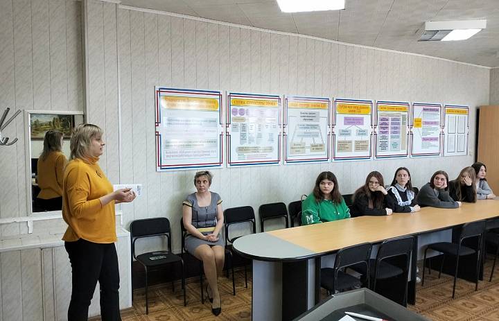 Профориентационная встреча с учащимися 8 и 9 классов