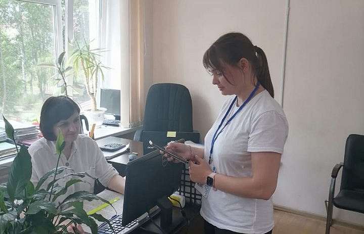 Результат работы волонтёров