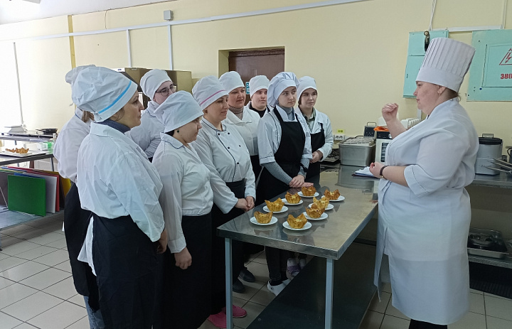 Открытый урок на тему «Приготовление жульена»