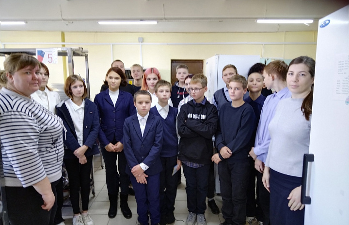 Встреча с участниками проекта "Билет в будущее"