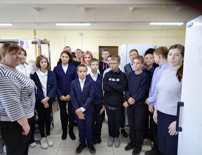 Встреча с участниками проекта "Билет в будущее"