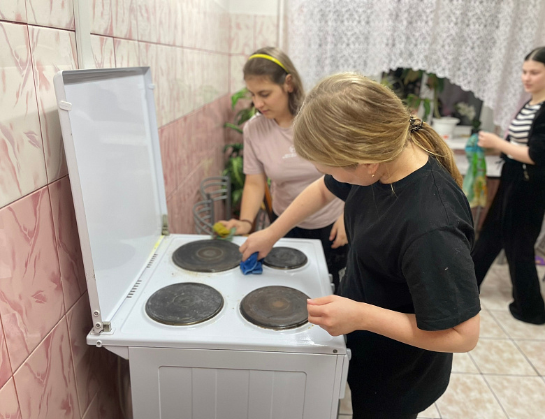 Генеральная уборка в общежитии