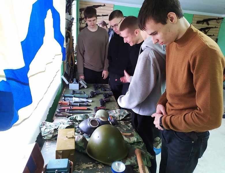 Экспозиция, посвященная Морской пехоте
