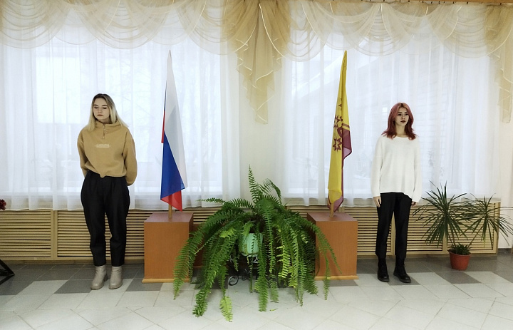 Вынос флагов 9 декабря