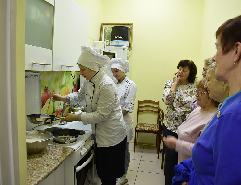 «Чистые сердца» в гостях у бабушек