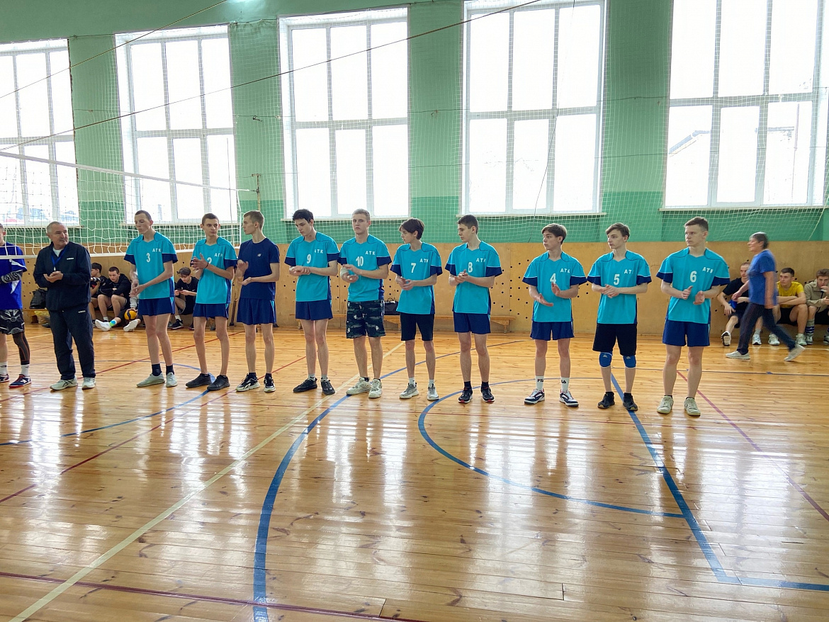 Соревнования по волейболу среди мужских команд
