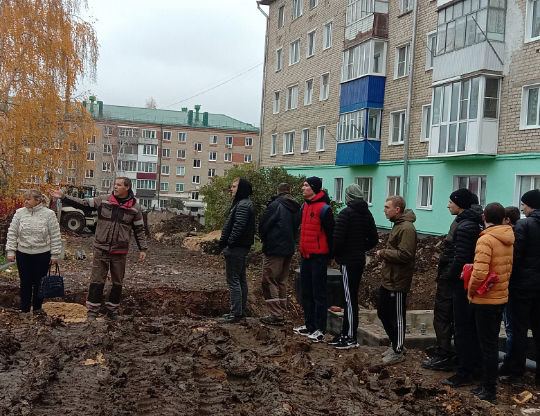 Экскурсия на ведущую стройку модульной котельной мкр. Стрелка