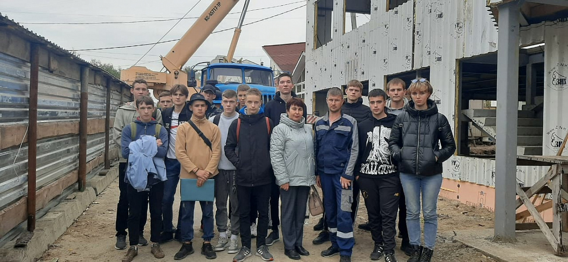 Экскурсия на строительный объект