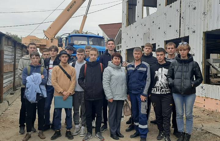 Экскурсия на строительный объект
