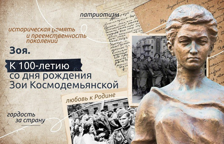 Разговоры о важном. Зоя. К 100-летию со дня рождения Зои Космодемьянской