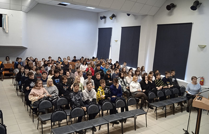 Профориентационная встреча со школьниками